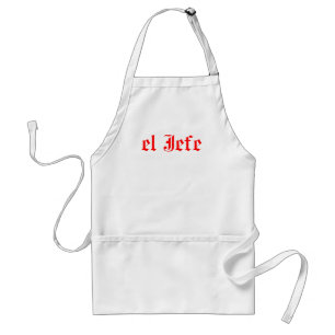 El jefe standard apron