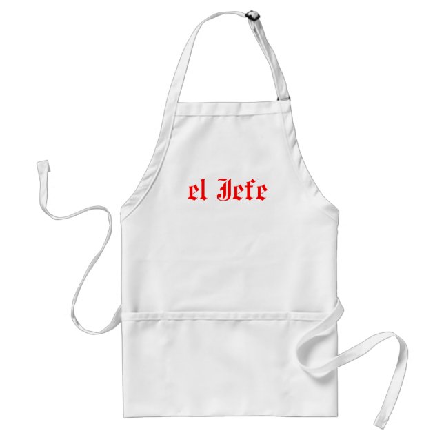El jefe standard apron (Front)