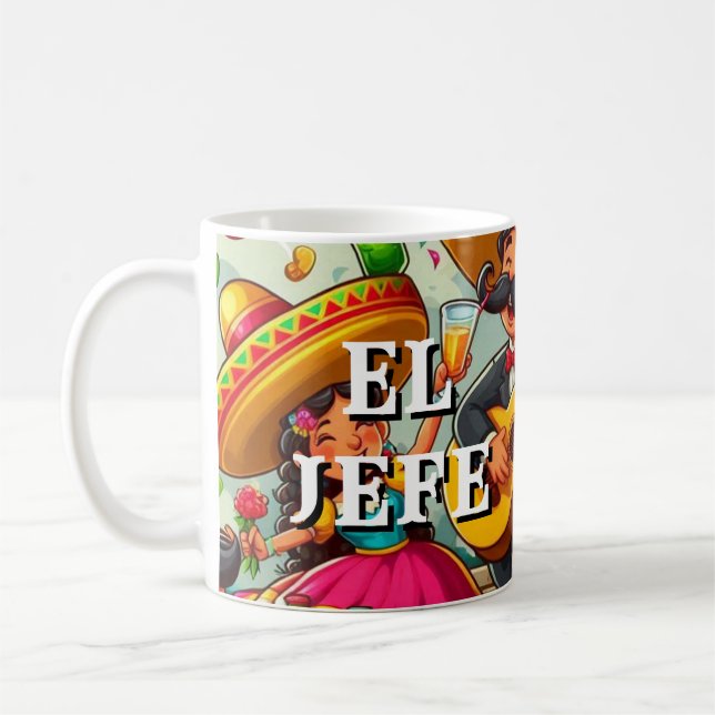 El Jefe "The Boss" Fiesta Coffee Mug (Left)