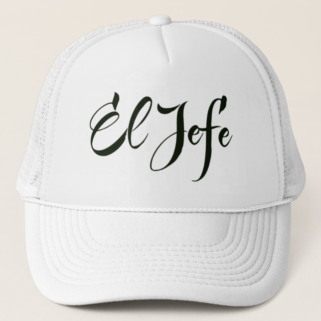 El Jefe Trucker Hat (Front)