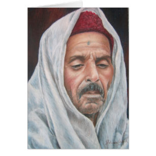 El Jem Man Contemplating