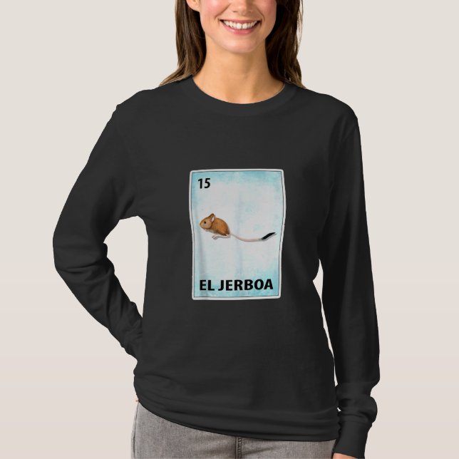 El Jerboa Mexican Jerboa Cards T-Shirt (Front)