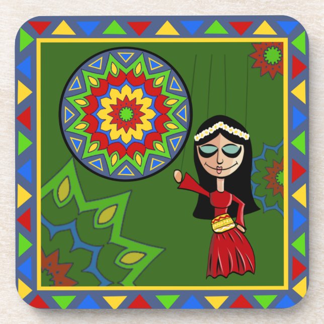El Leila Elkebira Coaster (Front)