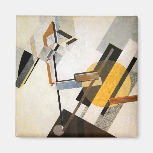 El Lissitzky Proun 19D Magnet (Front)