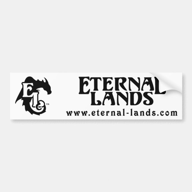 EL Logo-BumperSticker Bumper Sticker (Front)
