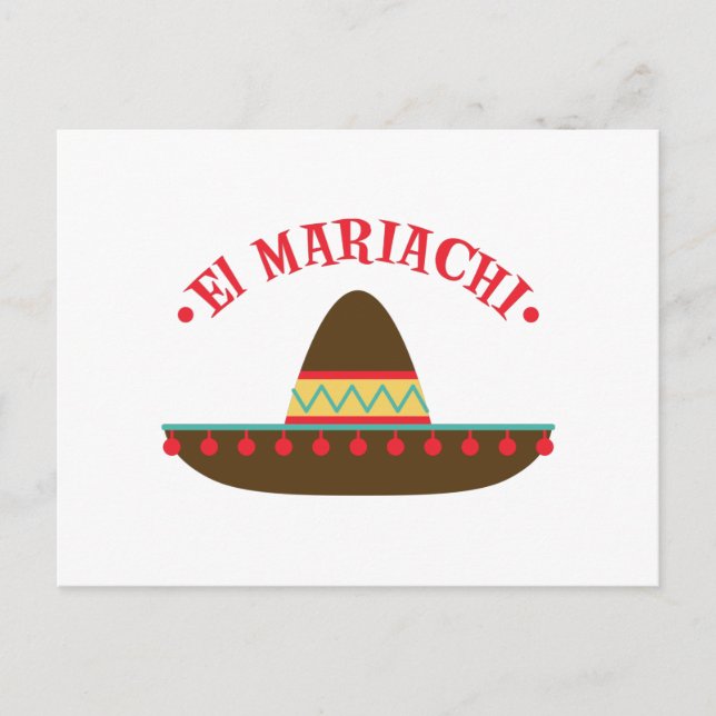 El Mariachi Postcard (Front)