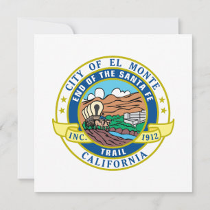 El Monte (California) City Seal Card