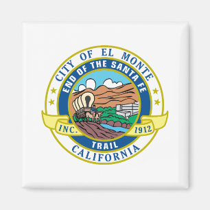 El Monte (California) City Seal Magnet