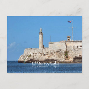 El Morro Castle, Cuba Postcard