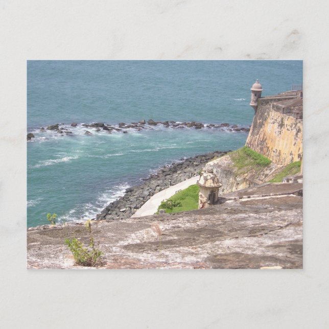 El Morro, Puerto Rico Postcard (Front)
