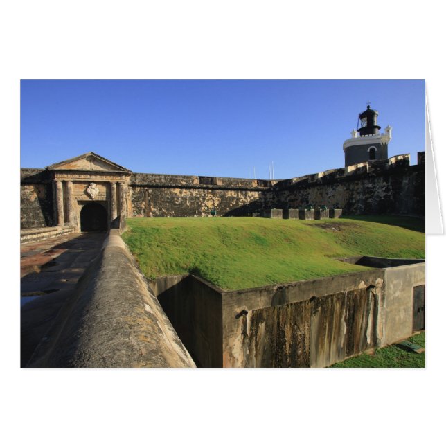 El Morro, San Felipe Castle, Drawbridge, front (Front Horizontal)