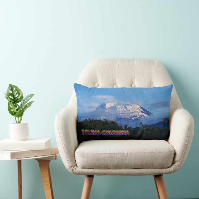 El Nevado del Tolima Lumbar Pillow (Chair)