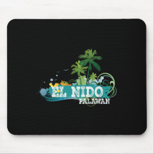El Nido Palawan Phillipines Vacation Souvenir Tee  Mouse Pad