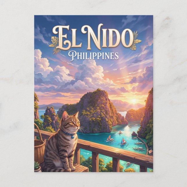 El Nido Philippines Postcard (Front)
