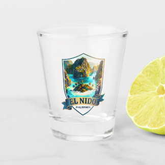 El Nido Philippines Shot Glass