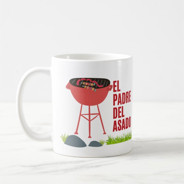 EL PADRE DEL ASADO COFFEE MUG (Left)