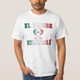 El Padre Número 1 #1 Dad in Spanish Father's Day T-Shirt