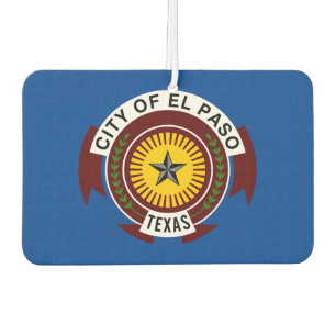 El Paso city flag Air Freshener