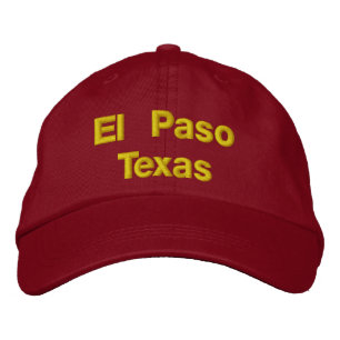 El Paso texas Embroidered Hat