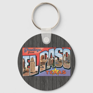 El Paso Texas Keychain