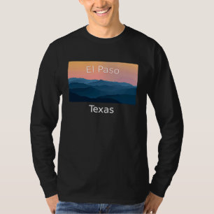 El Paso Texas Mountain sunset hometown T-Shirt