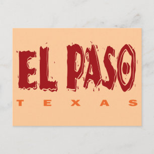 EL PASO, TEXAS POSTCARD