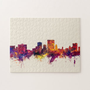 El Paso Texas Skyline Jigsaw Puzzle