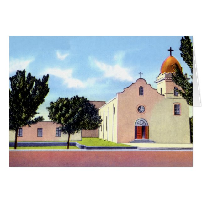El Paso Texas Ysleta Mission (Front Horizontal)