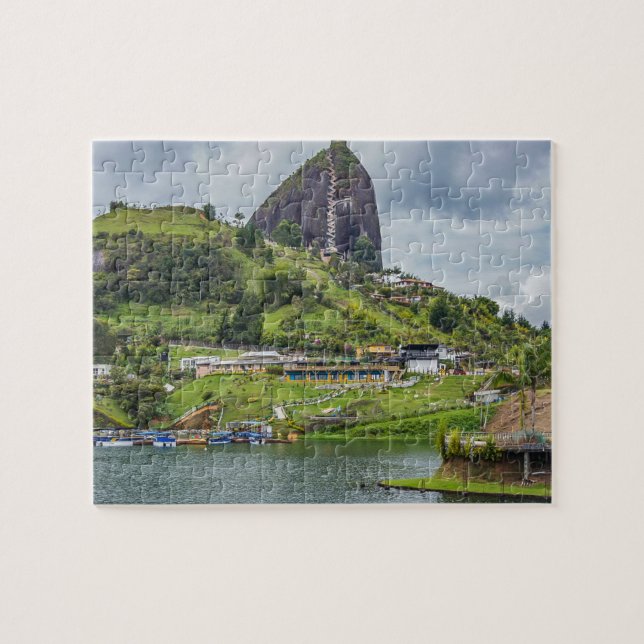 El Peñon de Guatapé, ( La Piedra) Jigsaw Puzzle (Horizontal)