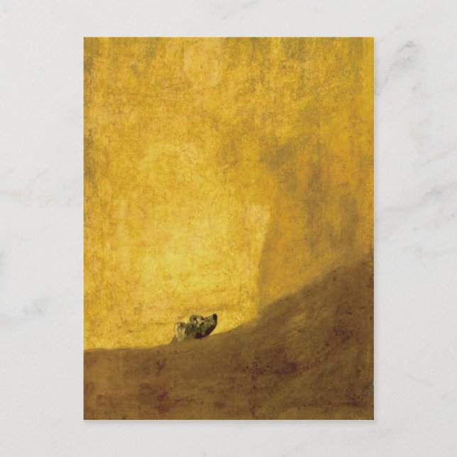 El perro, por Francisco de Goya Postcard (Front)