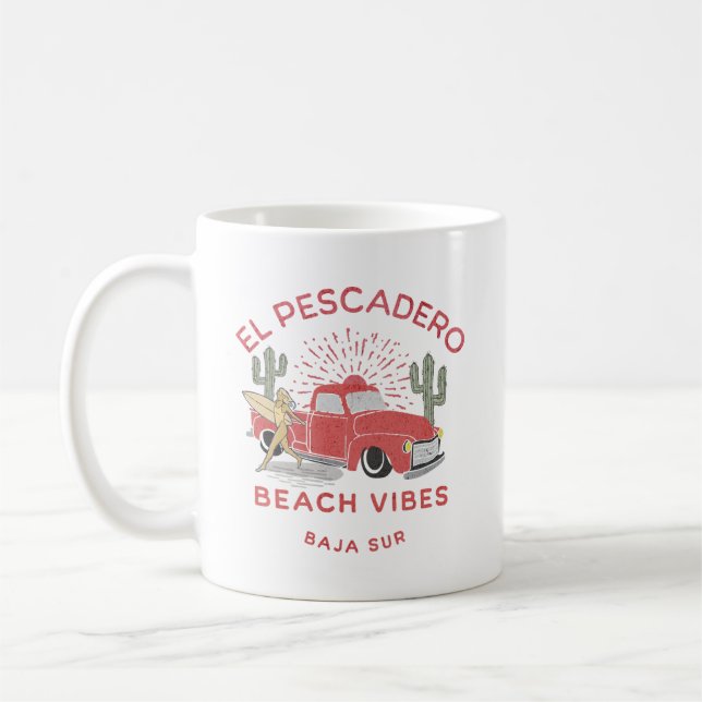 El Pescadero Beach Vibes vintage Coffee Mug (Left)