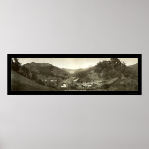 El Portal Yosemite CA Photo 1908 Poster