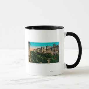El Prado from West Gate, Balboa Park Mug