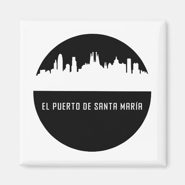 El Puerto de Santa María | cities of Spain Magnet (Front)