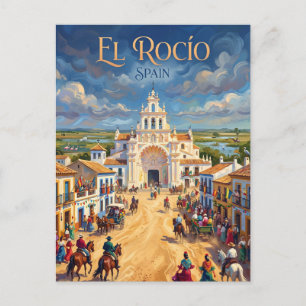 El Rocío Village Spain Postcard