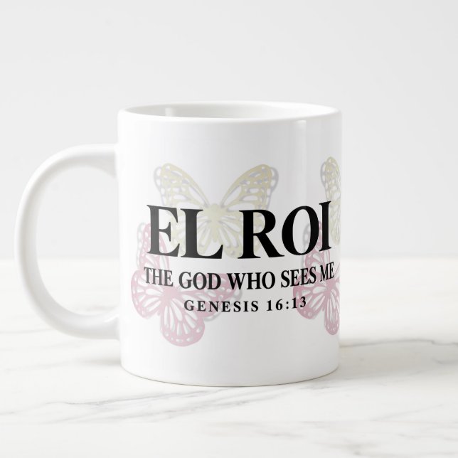 EL ROI  LARGE COFFEE MUG (Left)