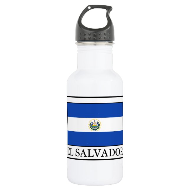 El Salvador 532 Ml Water Bottle (Front)