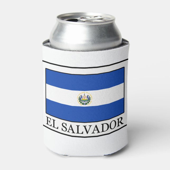 El Salvador Can Cooler (Can Front)