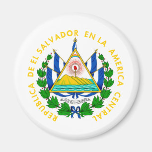 El Salvador coat of arms Magnet