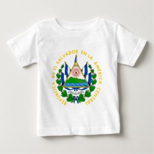 el salvador emblem baby T-Shirt