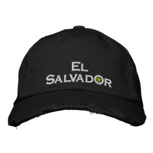 El Salvador Embroidered Hat