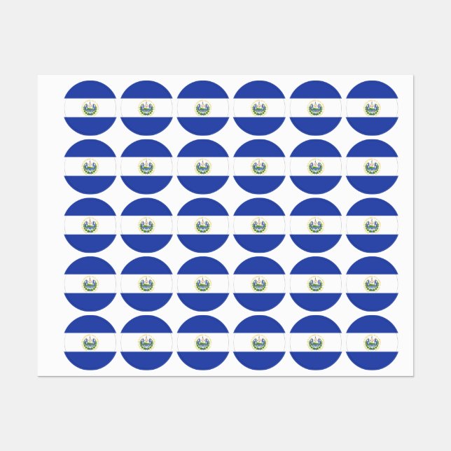 El Salvador flag (Sheet)