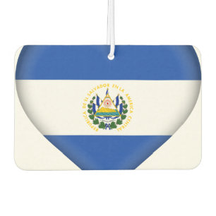 El Salvador Flag Air Freshener