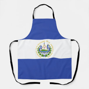 El Salvador flag Apron