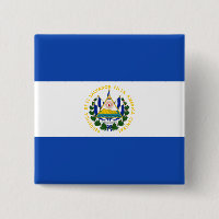 El Salvador Flag Button
