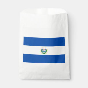 El Salvador Flag Favour Bag