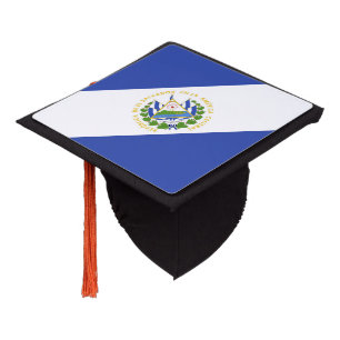 El Salvador flag Graduation Cap Topper