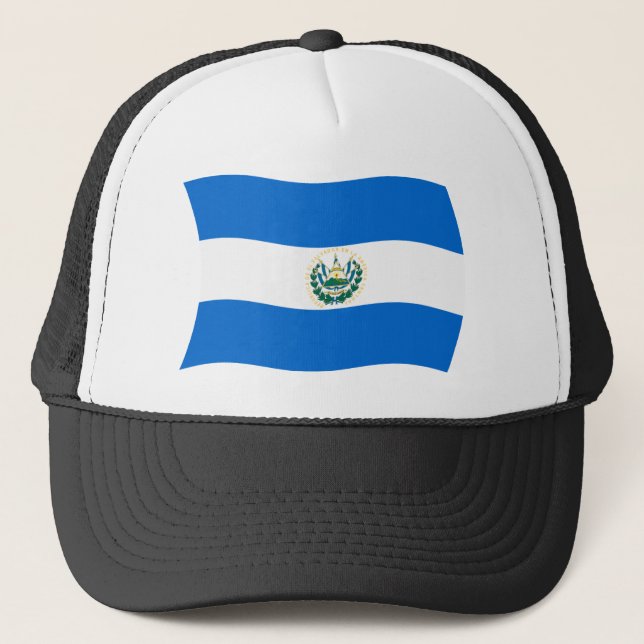 El Salvador Flag Hat (Front)