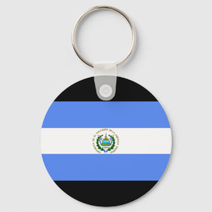 El Salvador Flag Keychain
