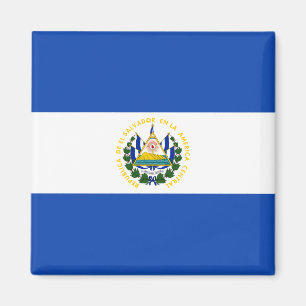 El Salvador Flag Magnet